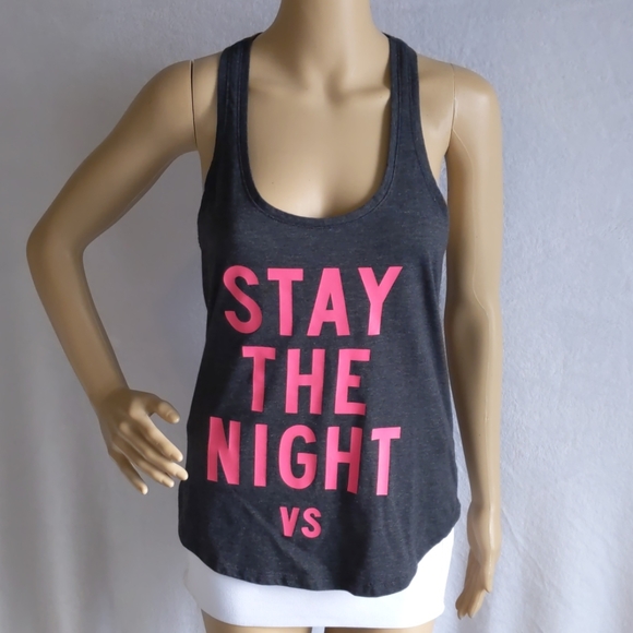 Victoria's Secret Tops - Victoria's Secret Stay The Night Muscle Tank  S